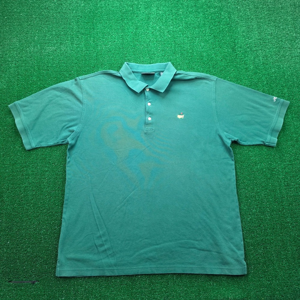 Vintage Masters Collection Augusta National Pima Cotton Golf Polo Shirt Mens XL
